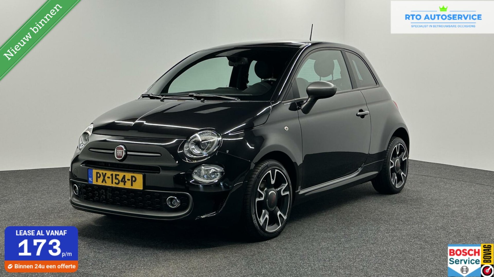 Fiat 500 - 0.9 TwinAir Turbo Sport |DAB|Airco|NAVI 70000 KM - AutoWereld.nl