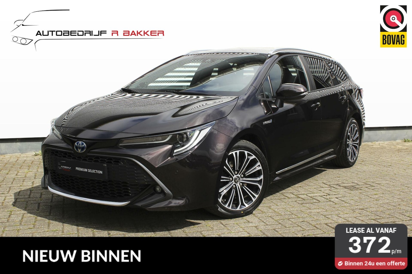 Toyota Corolla Touring Sports - 2.0 Hybrid Club // Phantom Brown Metallic - Dealer onderhouden - 1e eigenaar - JBL - Camer - AutoWereld.nl