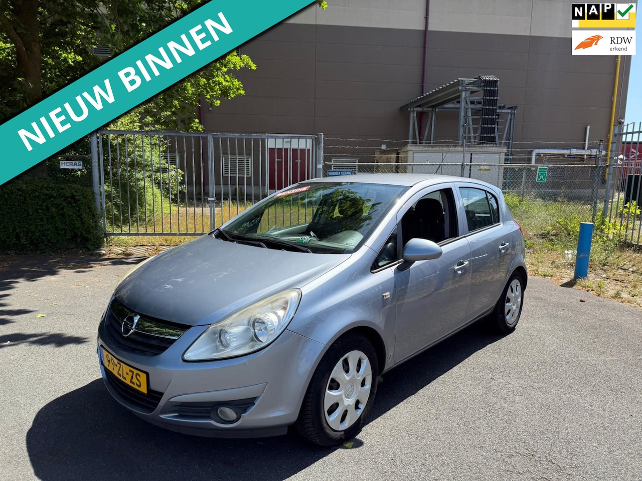 Opel Corsa - 1.4-16V Enjoy NETTE AUTO RIJDT EN SCHAKELT GOED - AutoWereld.nl