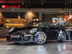 Porsche 911 Cabrio - 3.8 Turbo S Orig. 49000 km UNIEK ENIG NIEUW Black Optic, Vol leder Adapt. Sportstoelen 18