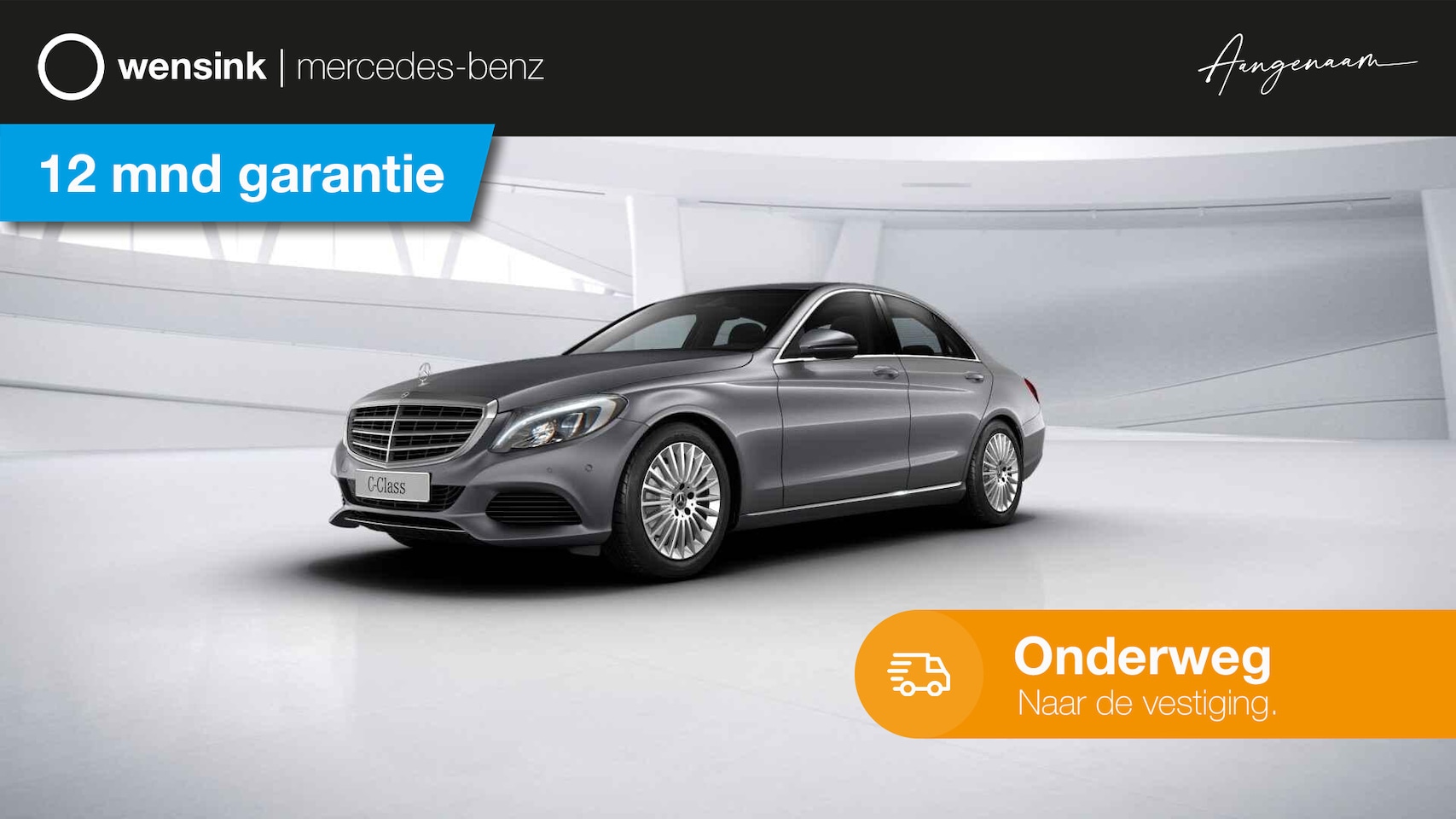 Mercedes-Benz C-klasse - 180 AMG Sport Edition | Trekhaak | Stoelverwarming | Spoorpakket | Sfeerverlichting | - AutoWereld.nl