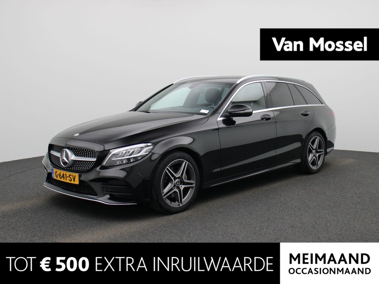 Mercedes-Benz C-klasse Estate - 160 Business Solution AMG Limited AUTOMAAT | AMG PAKKET | ELEKTRISCHE STOEL | NAVIGATIE | - AutoWereld.nl