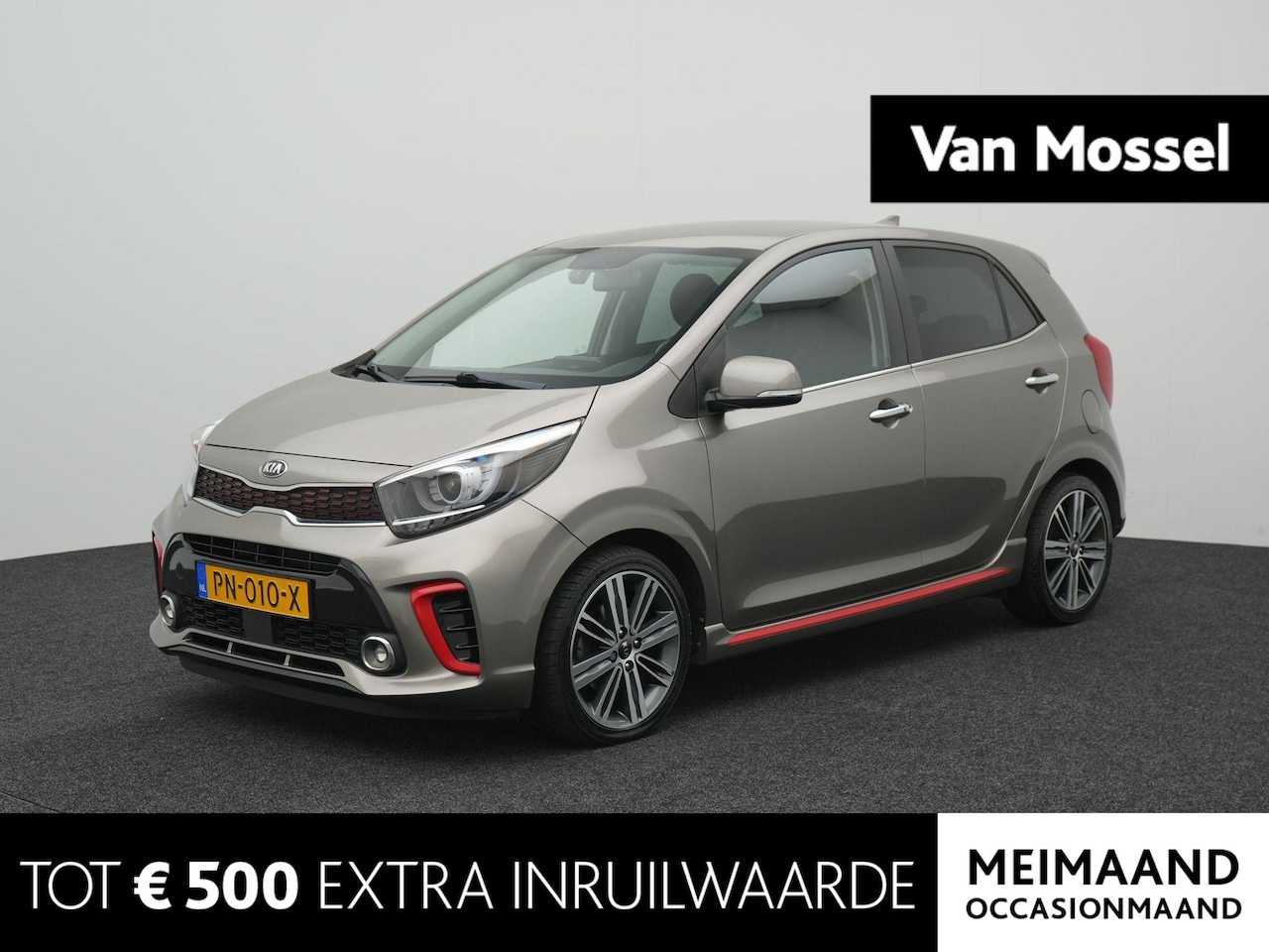 Kia Picanto - 1.2 CVVT GT-Line | NAVIGATIE | CAMERA | STOELVERWARMING | CLIMATE CONTROL - AutoWereld.nl