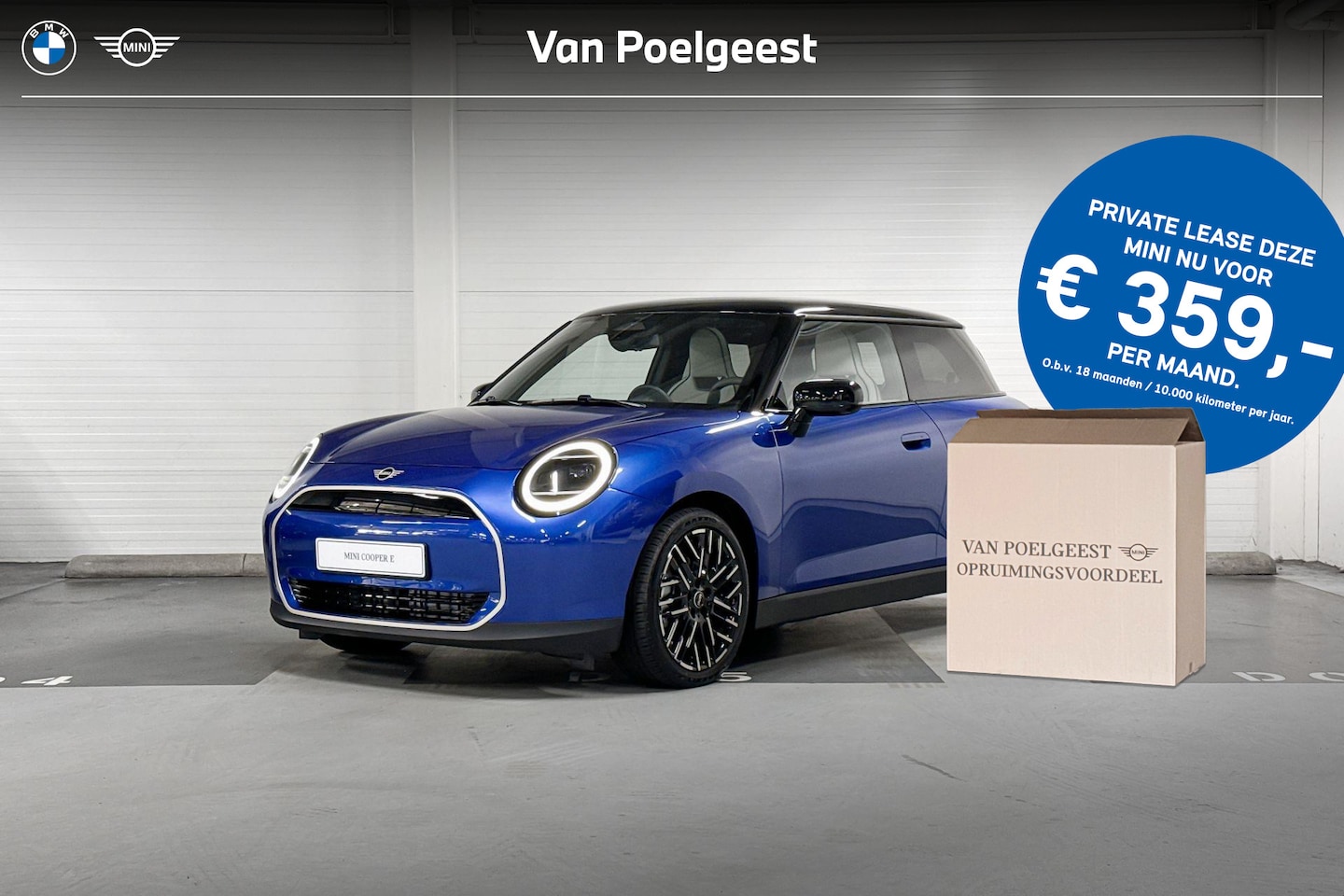 MINI Cooper - E Favoured M 40.7 kWh | Pakket M | 18" Night Flash Spoke - AutoWereld.nl