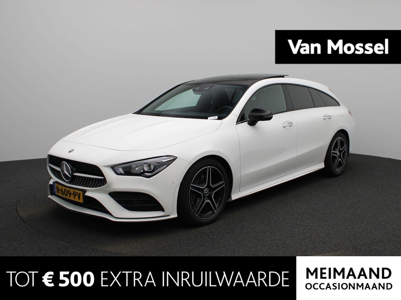 Mercedes-Benz CLA-klasse Shooting Brake - 200 Business Solution AMG | Automaat | Panoramadak | Virtual Cockpit | Camera | Trekhaak | - AutoWereld.nl