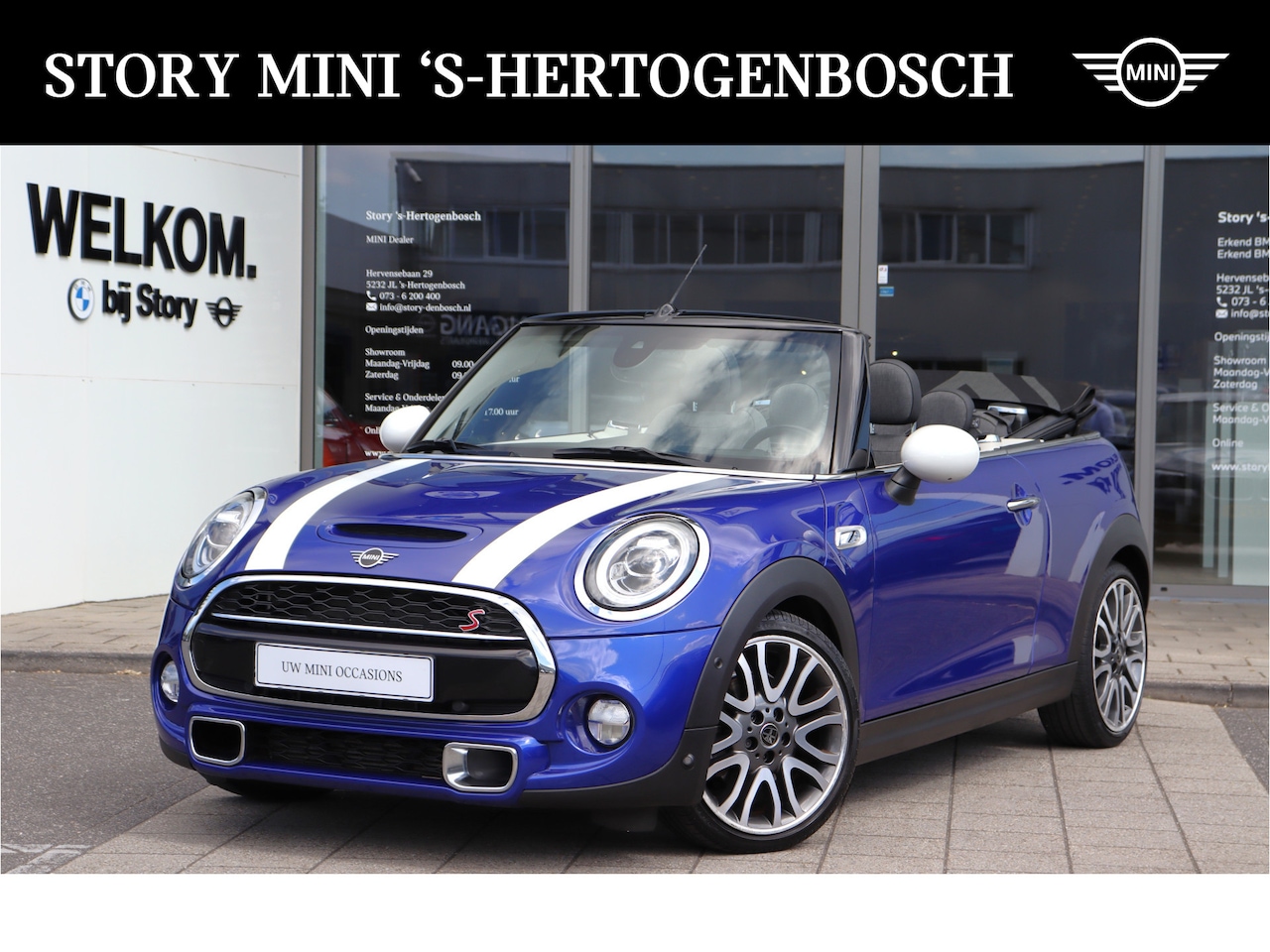 MINI Cabrio - Cooper S Chili Automaat / Achteruitrijcamera / Active Cruise Control / Comfort Access / Ad - AutoWereld.nl
