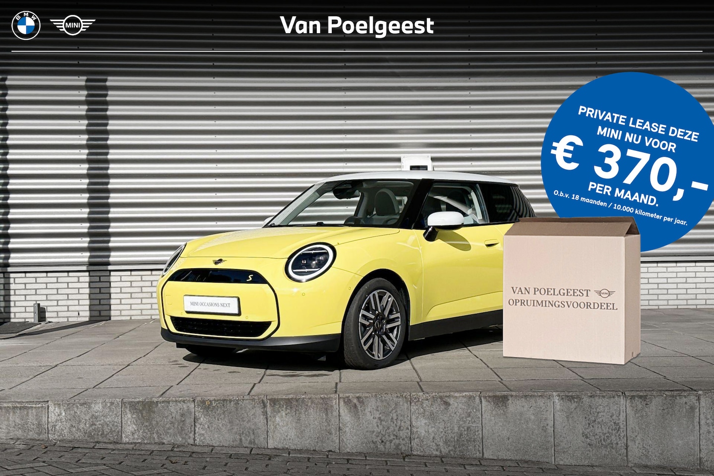 MINI Mini-Electric - Cooper 3-deurs Cooper SE Classic M 54.2 kWh | Pakket M | Dak en spiegelkappen in wit | Opr - AutoWereld.nl