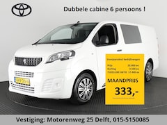 Peugeot Expert - 2.0 BLUE HDI 120 L3 PREMIUM DUBBELE CABINE 6 PERSOONS 1e EIG. EURO 6