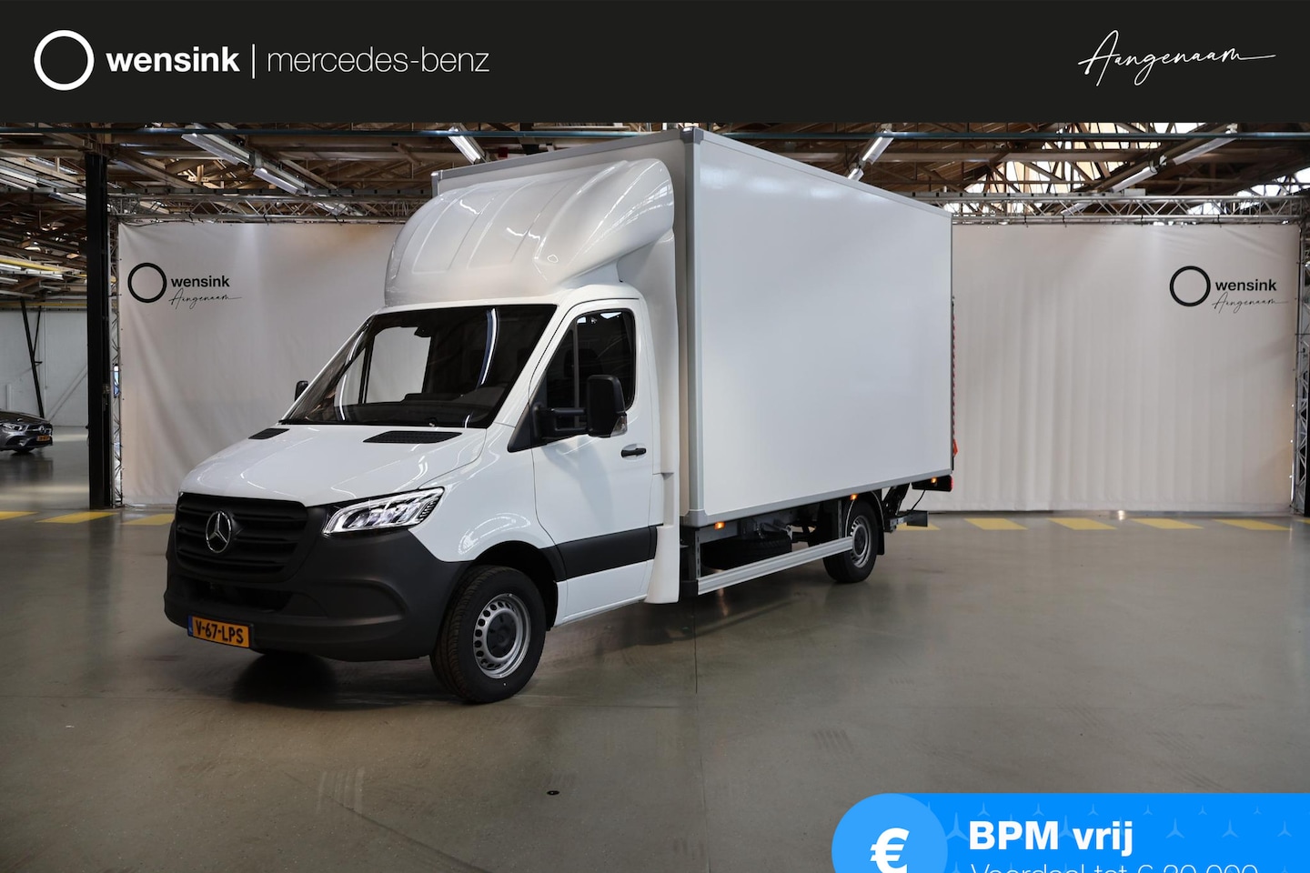 Mercedes-Benz Sprinter - 317 CDI Aut. | Bakwagen met DHollandia Laadklep | Zijdeur | NIEUW! | MBUX 10" | LED | Groo - AutoWereld.nl