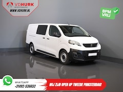 Peugeot Expert - 2.0 HDI 125 pk L3 Dubbel Cabine BPM VRIJ DC NL Auto/ 6 Pers./ Cruise/ PDC