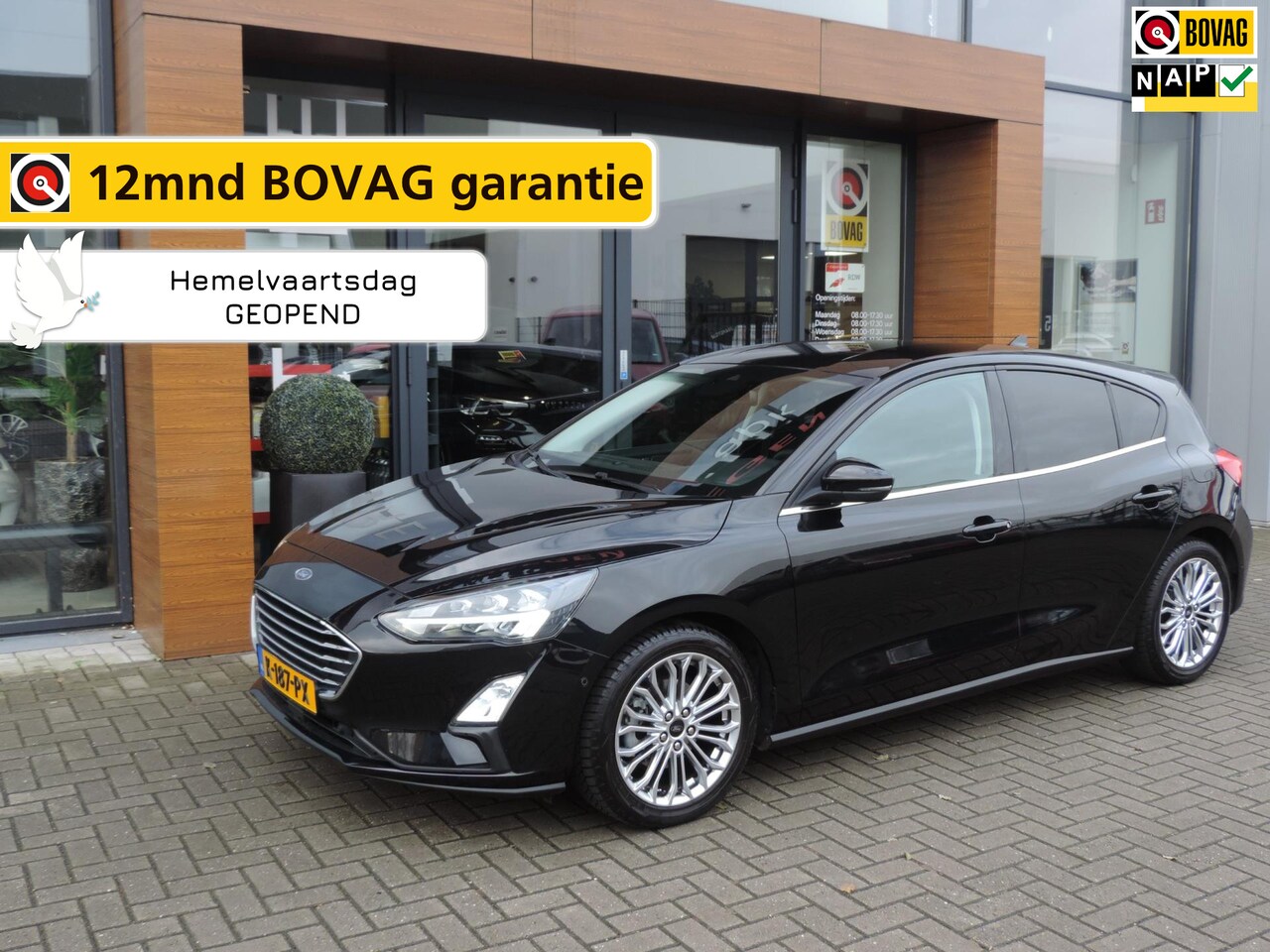 Ford Focus - 1.0-T Hybrid 155PK Titanium X Bus. 73.000km | B&O | LED kopl | 17” | Afn.th | Camera | Vir - AutoWereld.nl