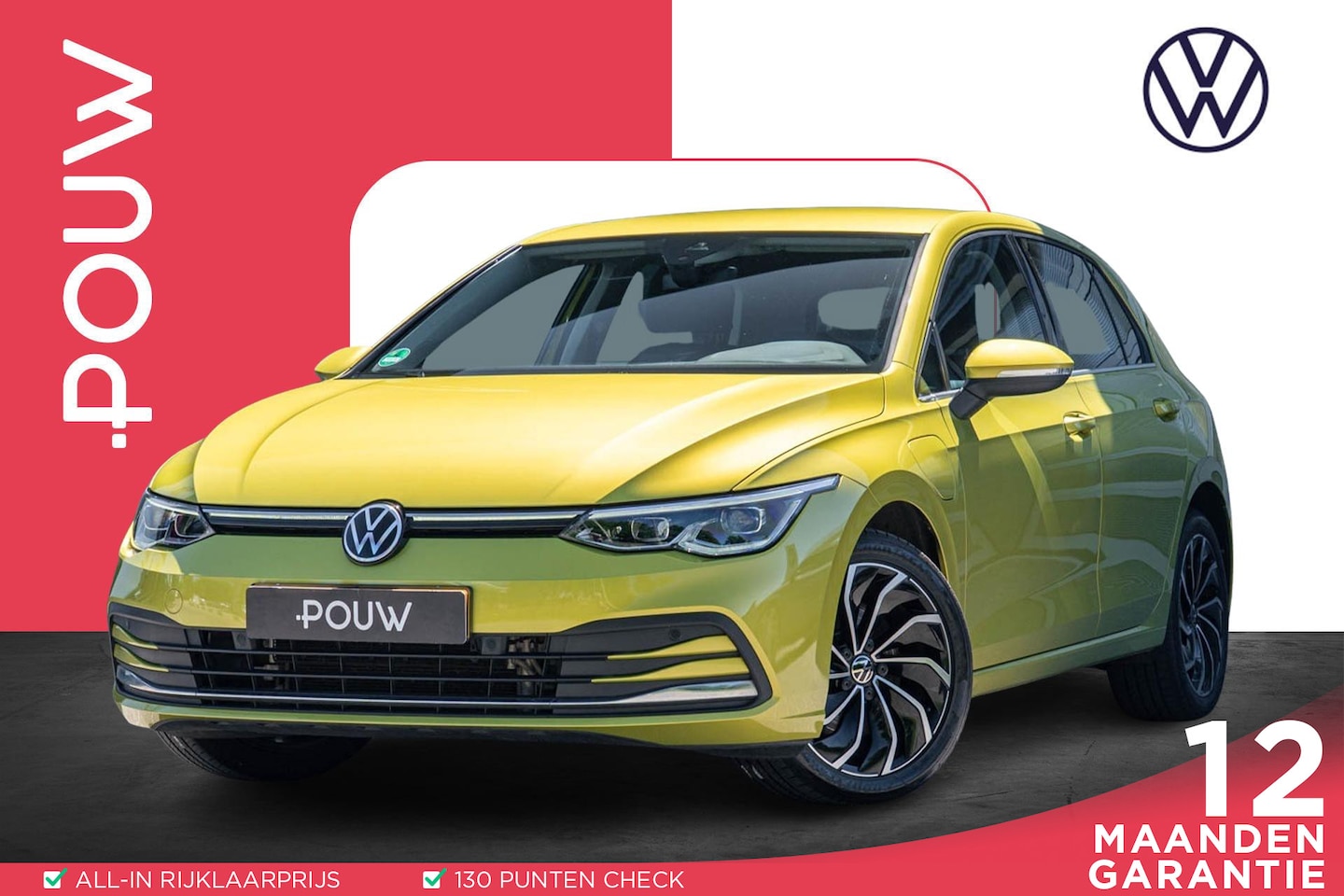 Volkswagen Golf - 1.4 TSI 204pk DSG eHybrid Style | 17" Lichtmetalen Velgen | Navigatie | Apple Carplay + An - AutoWereld.nl