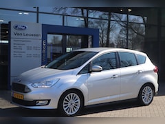 Ford C-Max - 125PK TITANIUM NAVI PARK-SENSOREN 17"LM-VELGEN CLIMA CRUISE KEYLESS VOORRUITVERWARMING NL