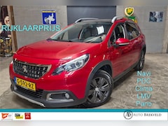 Peugeot 2008 - 1.2 PureTech GT-line 110PK | Rijklaar | Navi | PDC | Clima | Pano | Half leer/stof