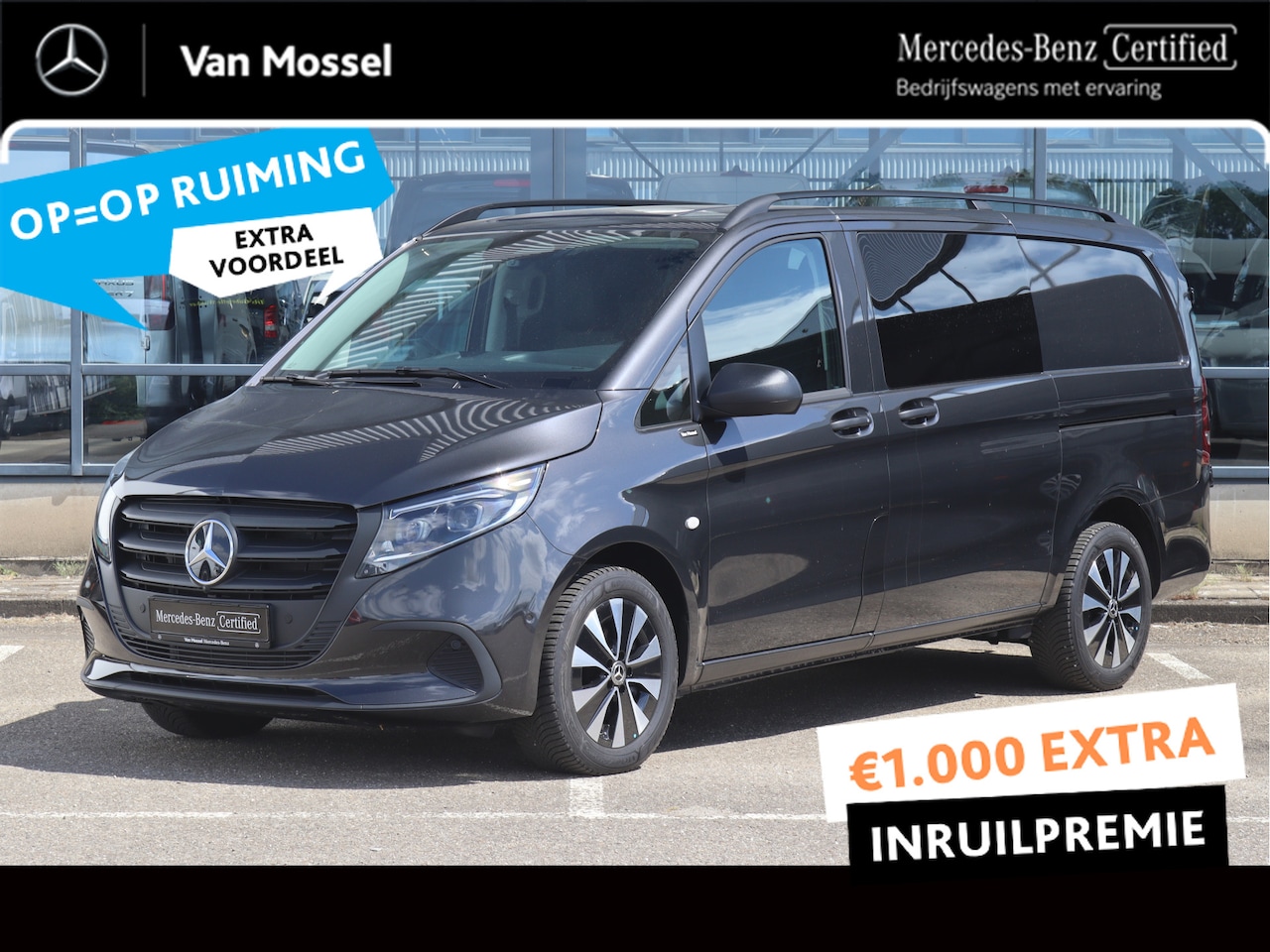 Mercedes-Benz Vito - 116 CDI L2 Pro | CLIMA/CAMERA/CRUISE/2.500KG AHW | Certified - AutoWereld.nl