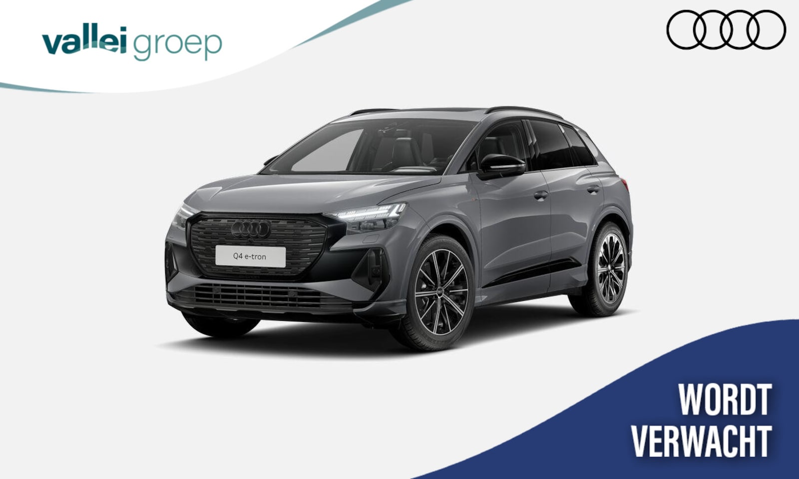 Audi Q4 e-tron - S edition 40 204 PK | Glazen panoramadak | Optiekpakket zwart plus | Velgen 10-ster-aero 2 - AutoWereld.nl