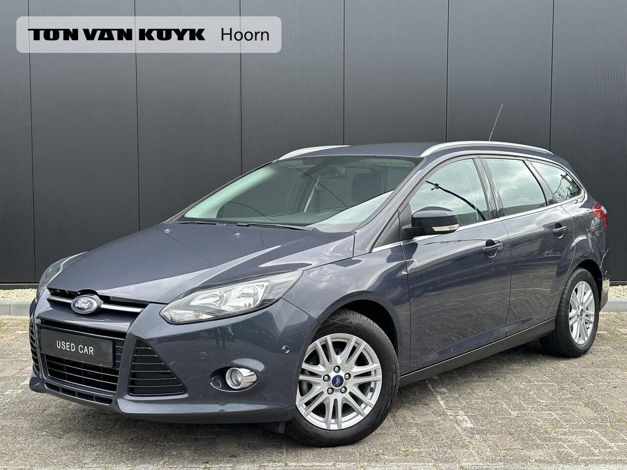 Ford Focus Wagon - 1.0 EcoBoost Edition Plus airco telefoon navigatie 1e eigenaar - AutoWereld.nl