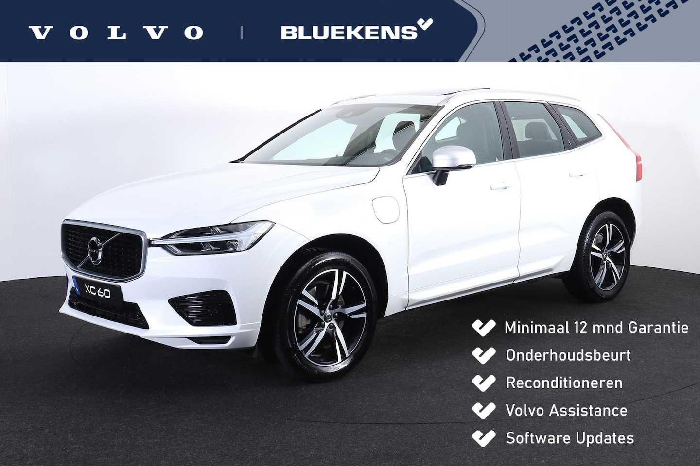 Volvo XC60 - T8 Recharge AWD R-Design - Panoramisch schuif-/kanteldak - Sensus navigatie - Parkeersenso - AutoWereld.nl