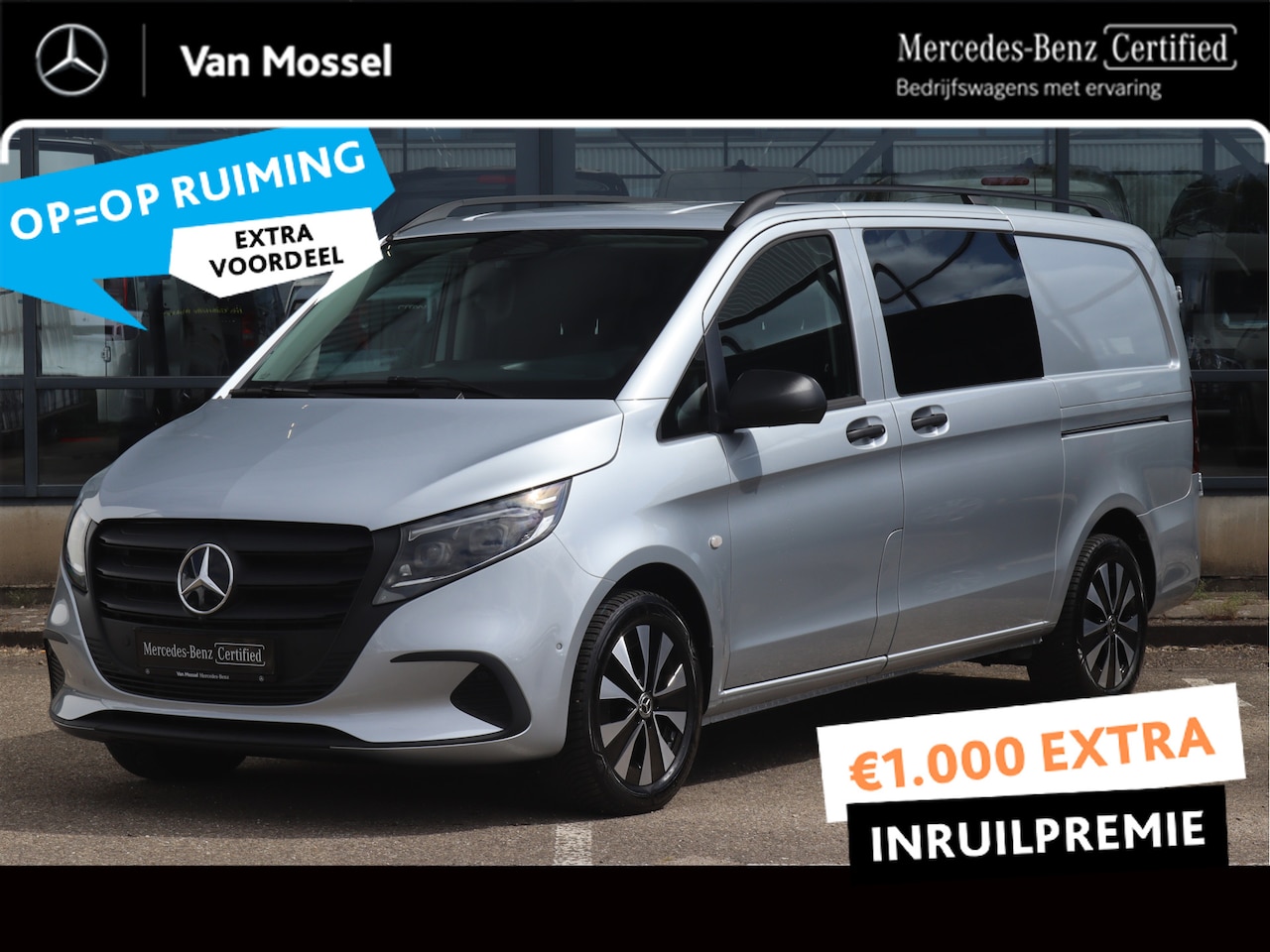 Mercedes-Benz Vito - 116 CDI L2 Pro | CLIMA/CAMERA/CRUISE/2.500KG AHW | Certified - AutoWereld.nl