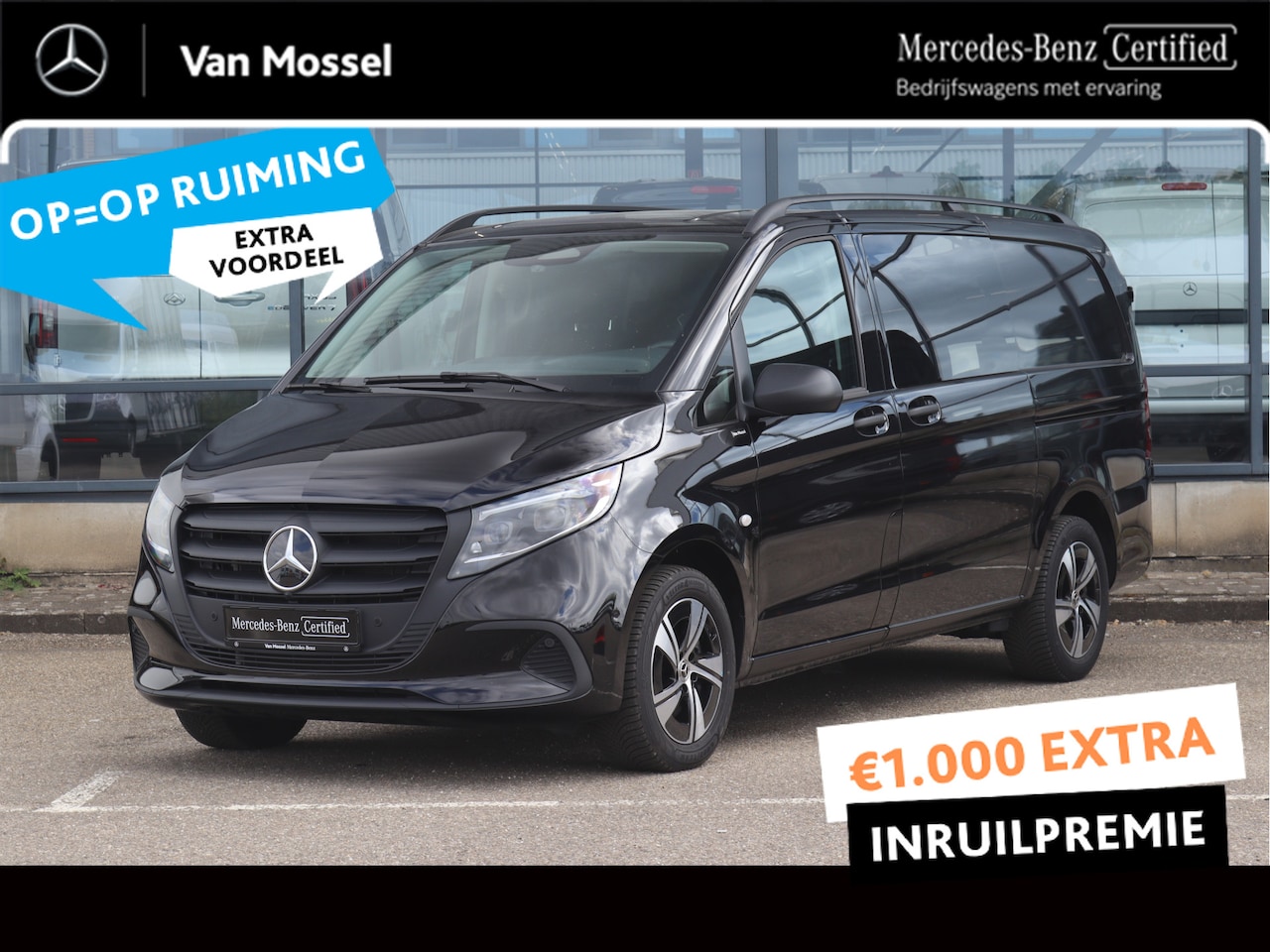 Mercedes-Benz Vito - 116 CDI L2 Pro | AIRCO/CAMERA/CRUISE/2.500KG AHW | Certified - AutoWereld.nl