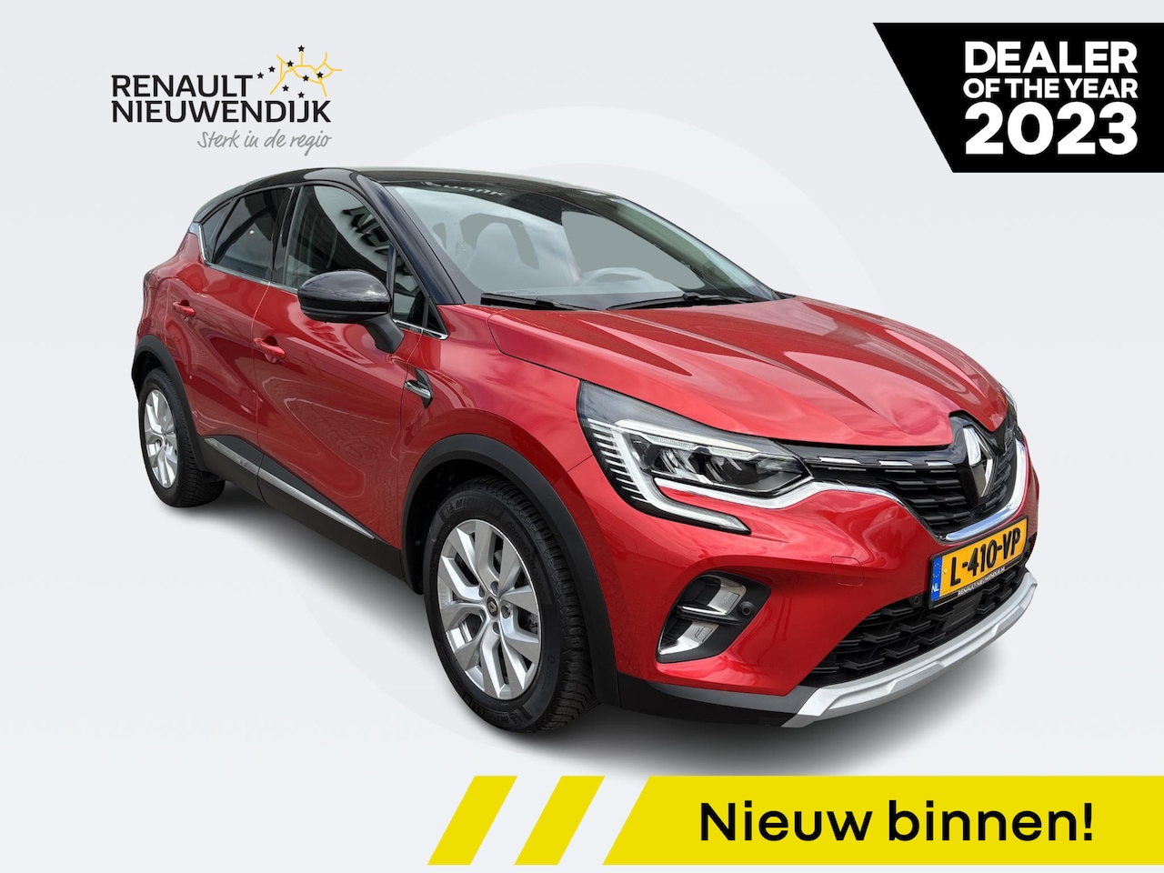 Renault Captur - 1.3 TCe 140 Intens AUTOMAAT / PARKEERSENSOREN + CAMERA / LICHTMETALENVELGEN / CLIMATE CONT - AutoWereld.nl