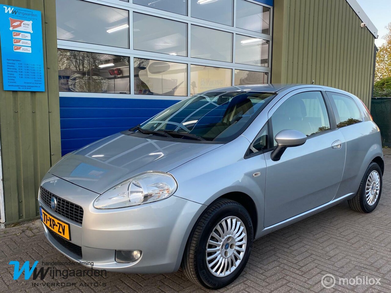 Fiat Grande Punto - 1.4 Dynamic|Keurig|Cruise Control|Airco| - AutoWereld.nl