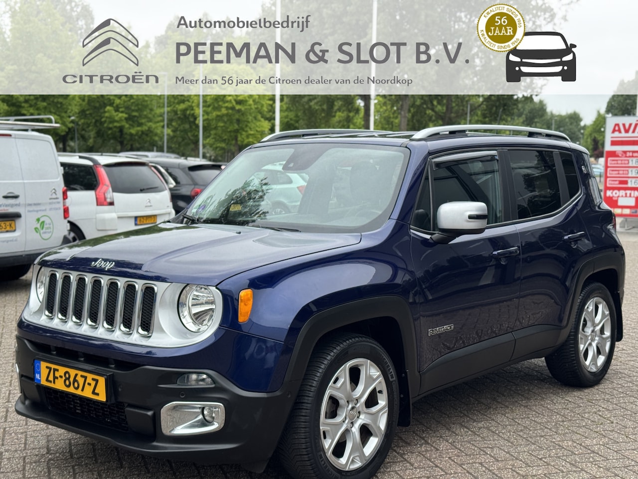 Jeep Renegade - 1.4 MultiAir Night Eagle II Limited 1.4 MultiAir Night Eagle II Limited - AutoWereld.nl