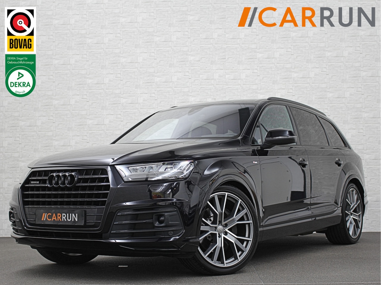 Audi Q7 - 3.0 TFSI S-Line | Luchtvering | ACC | B&O High-End | Matrix-LED | Keyless-Entry | Achteras - AutoWereld.nl