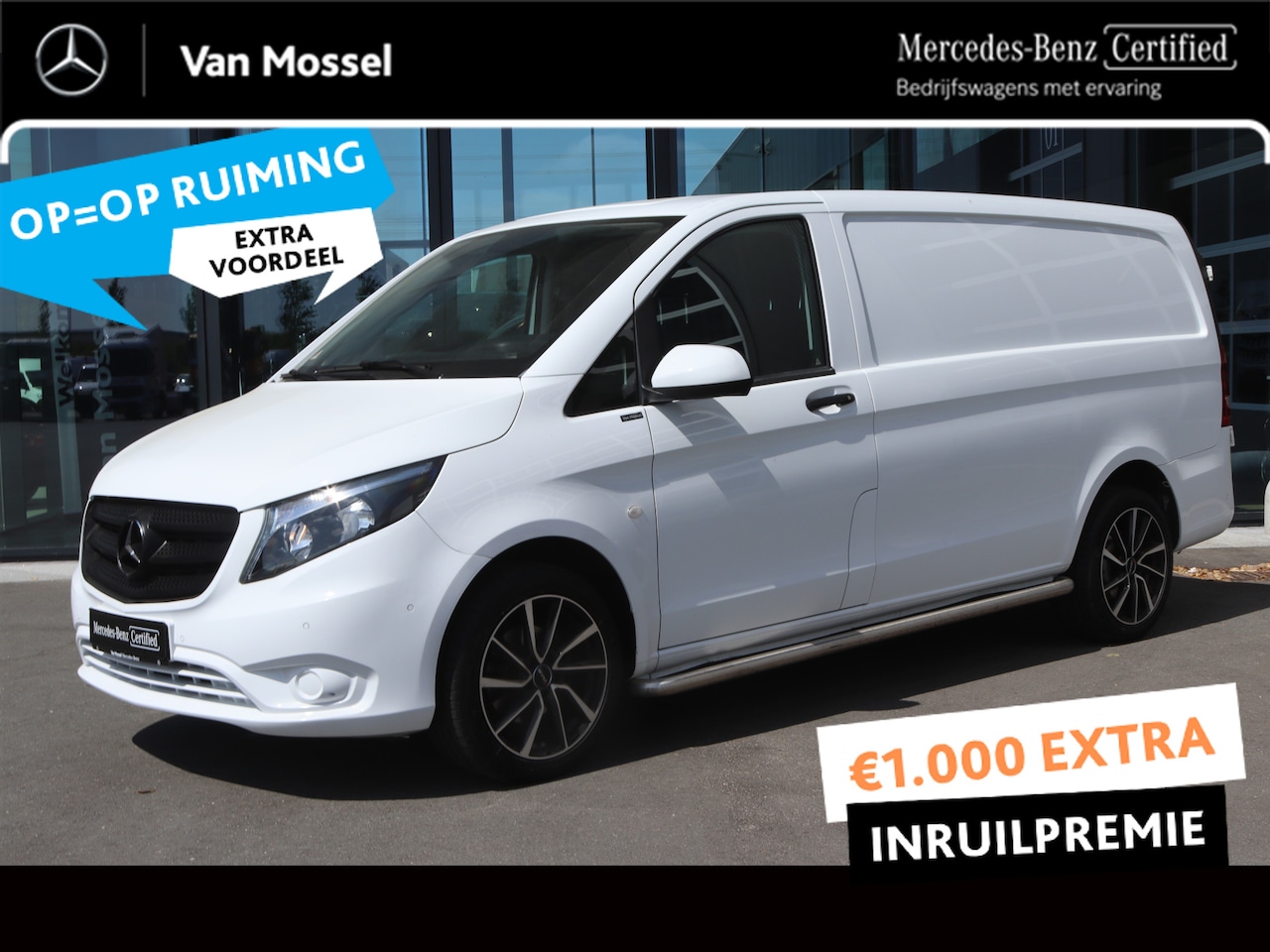 Mercedes-Benz Vito - 114 CDI Aut.Langt |AIRCO/CAMERA/APPLE PLAY/LMV |Certified - AutoWereld.nl