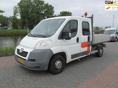 Peugeot Boxer - 333 2.2 HDI L2 dubbele cabine Kipper open laadbak pick up