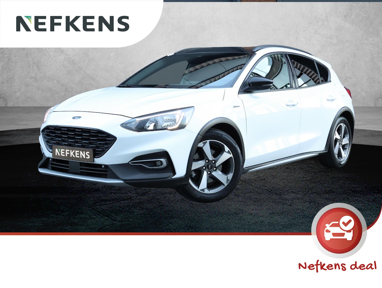 Ford Focus - 125pk Active | 1ste eigenaar | Winterpack | Parkeersensoren Rondom | Keyless Start | Navig - AutoWereld.nl