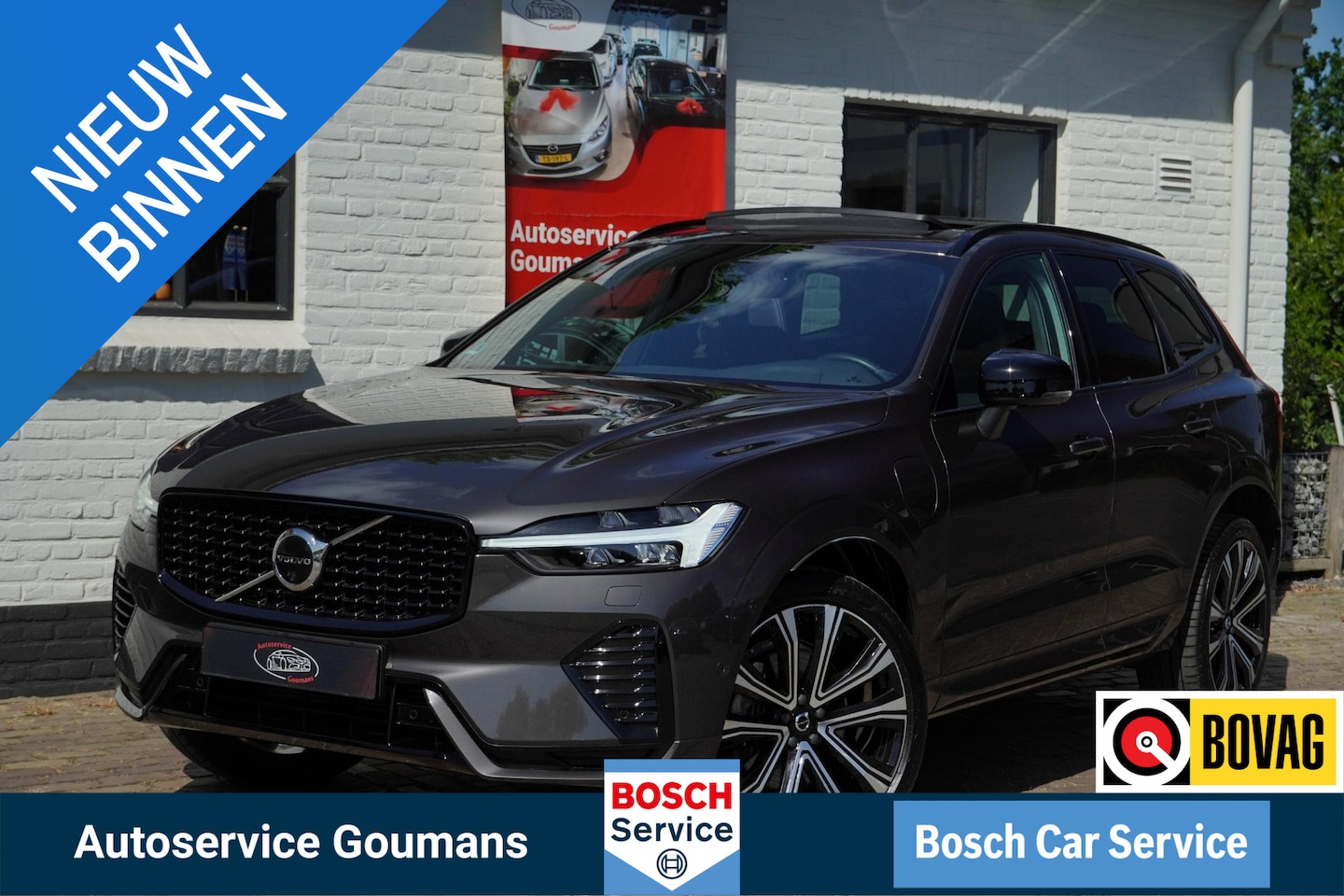 Volvo XC60 - 2.0 T6 Plug-in hybrid AWD R-Design Pano Leer-Memory-Stoel Trekhaak - AutoWereld.nl
