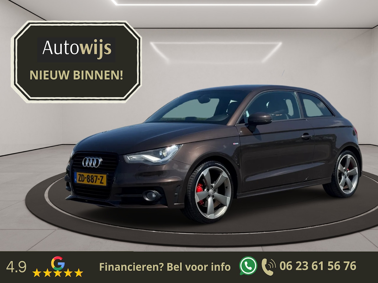 Audi A1 - 1.4 TFSI S edition|122PK|3x S-Line|Xenon|AUT|Goed Onderhouden - AutoWereld.nl