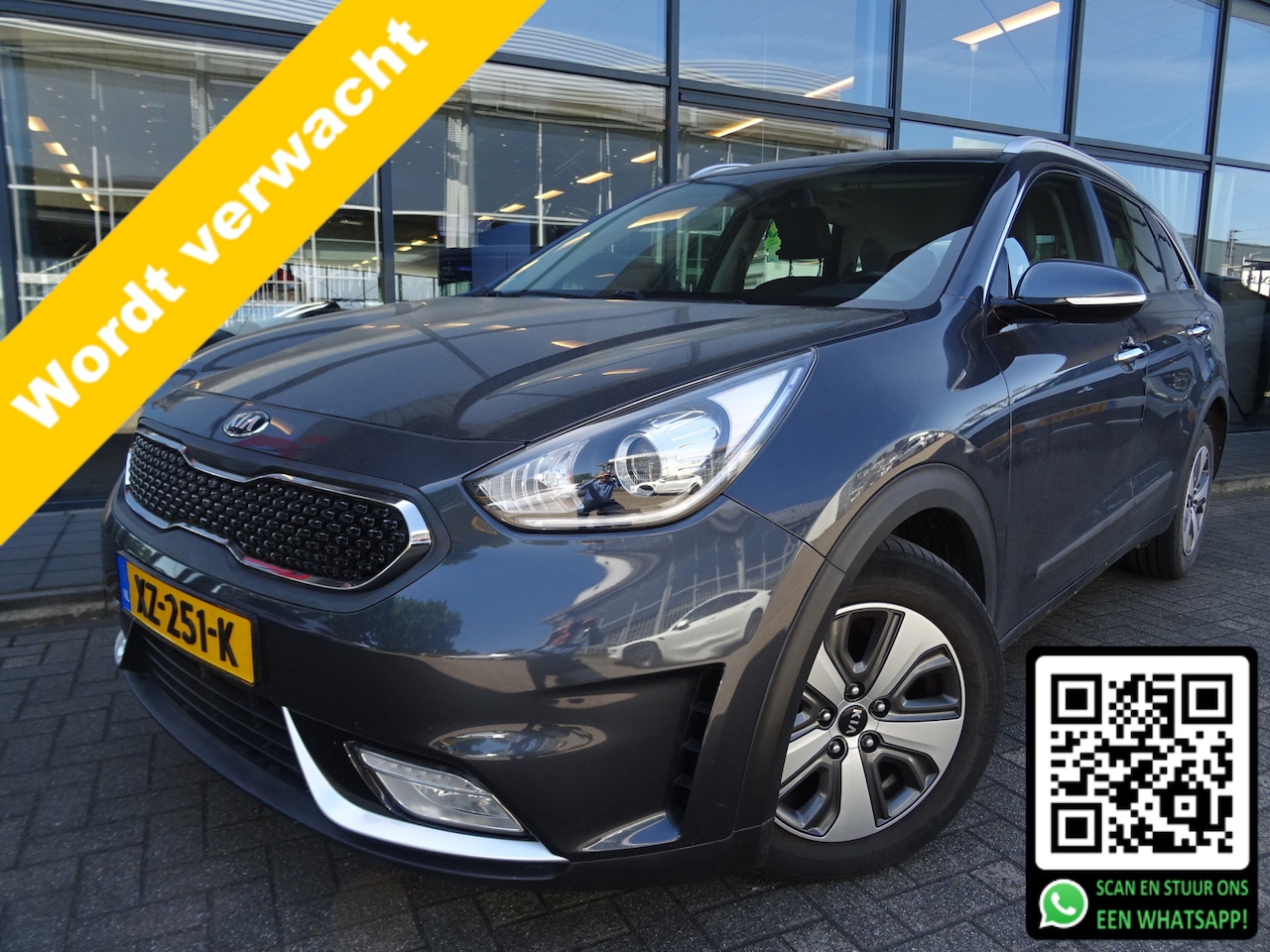 Kia Niro - 1.6 GDi Hybrid DynamicLine AUTOMAAT - AutoWereld.nl