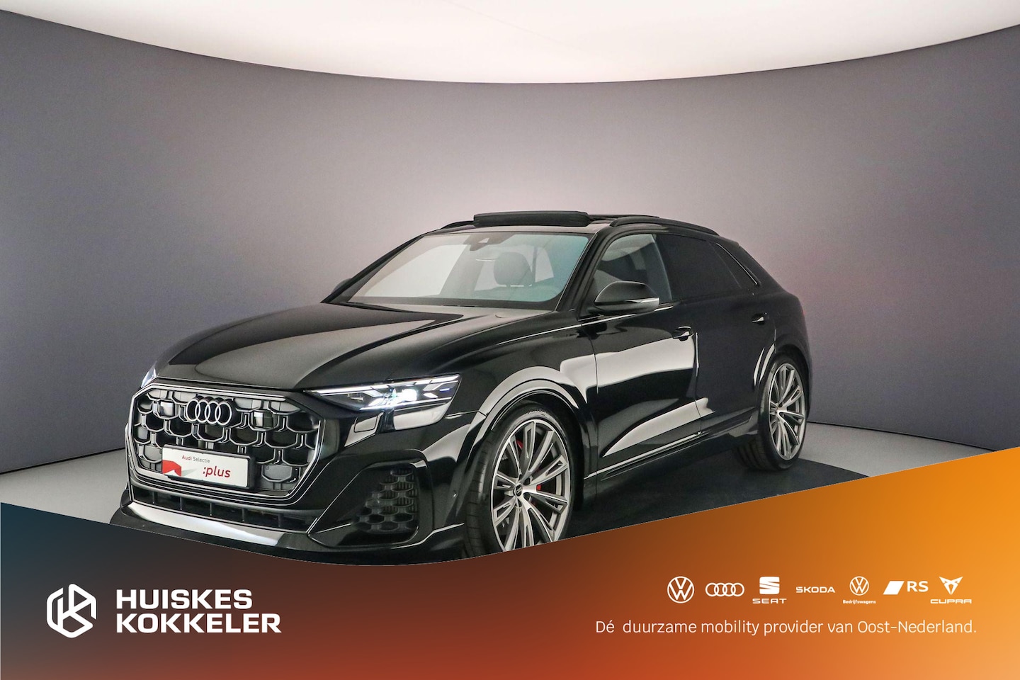 Audi Q8 - 55 TFSI e quattro Pro Line S | B&O | Pano | Nachtzicht | Adapt. Cruise | 23 inch | Adapt. - AutoWereld.nl