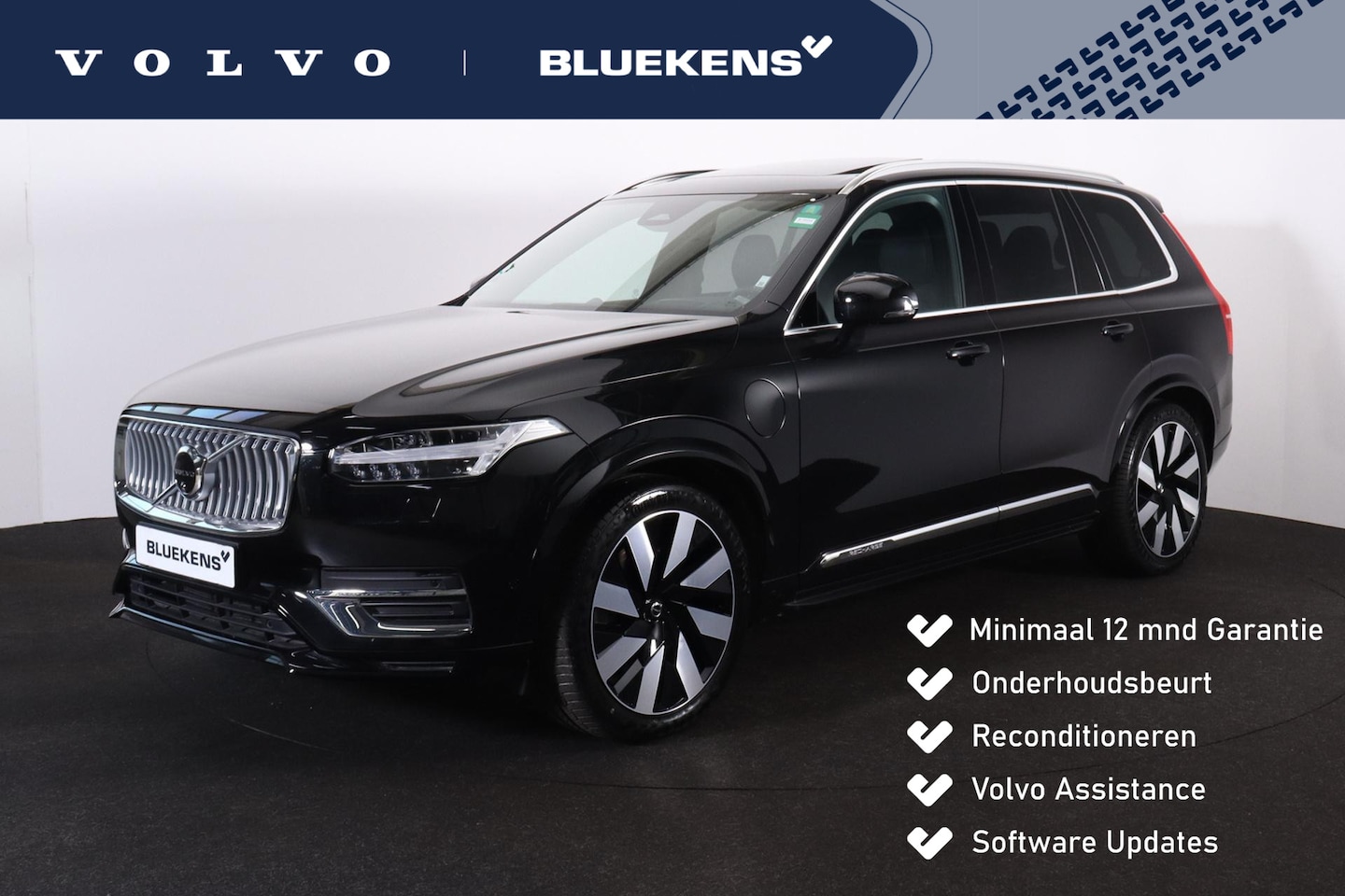 Volvo XC90 - T8 Recharge AWD Ultimate Bright - LONG RANGE - Panorama/schuifdak - IntelliSafe Assist & S - AutoWereld.nl