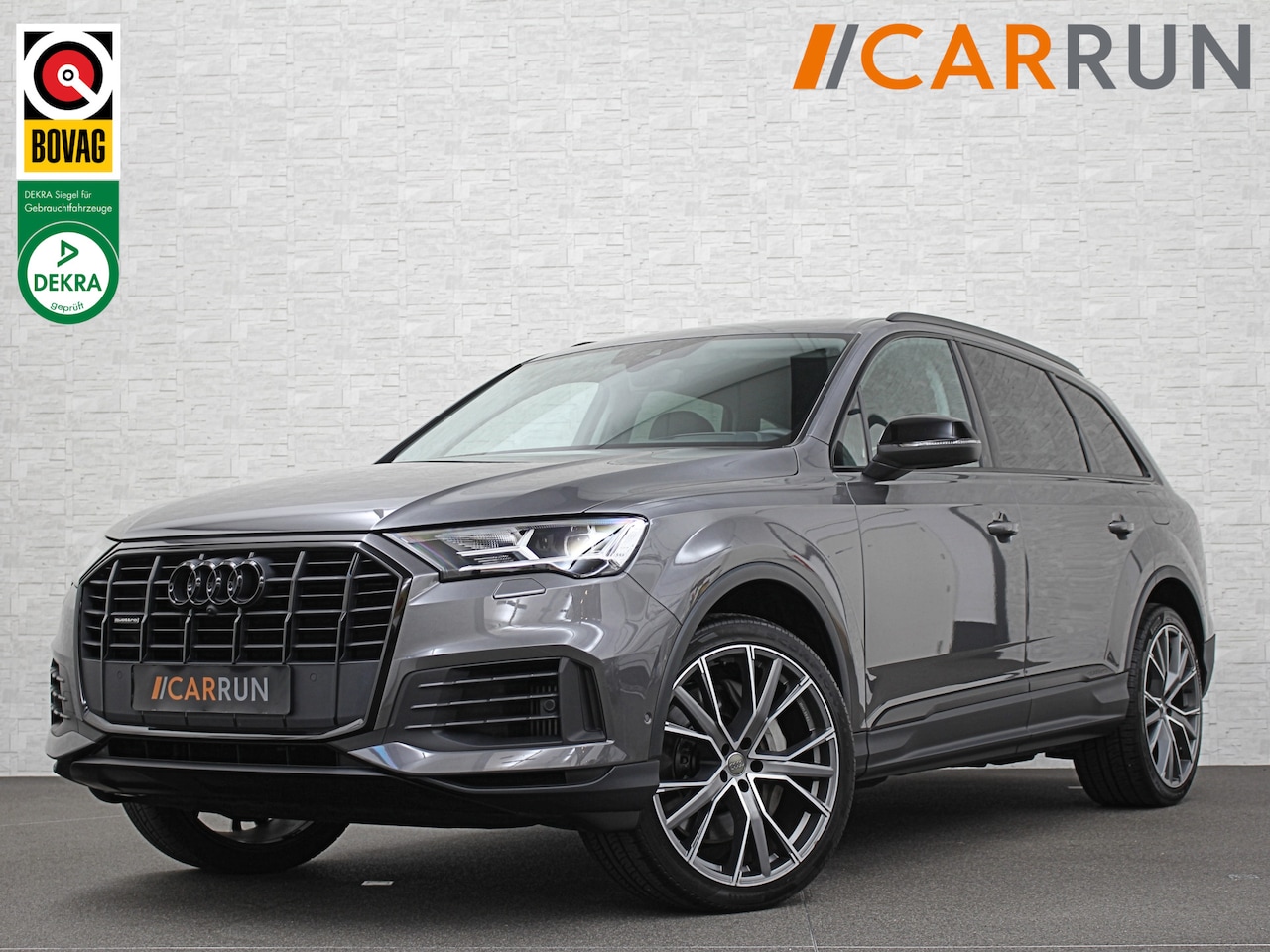 Audi Q7 - 55 TFSIe V6 381pk Quattro 67dkm! | Head-Up | Leder | Dodehoek | 22" | Virtual-Cockpit | LE - AutoWereld.nl