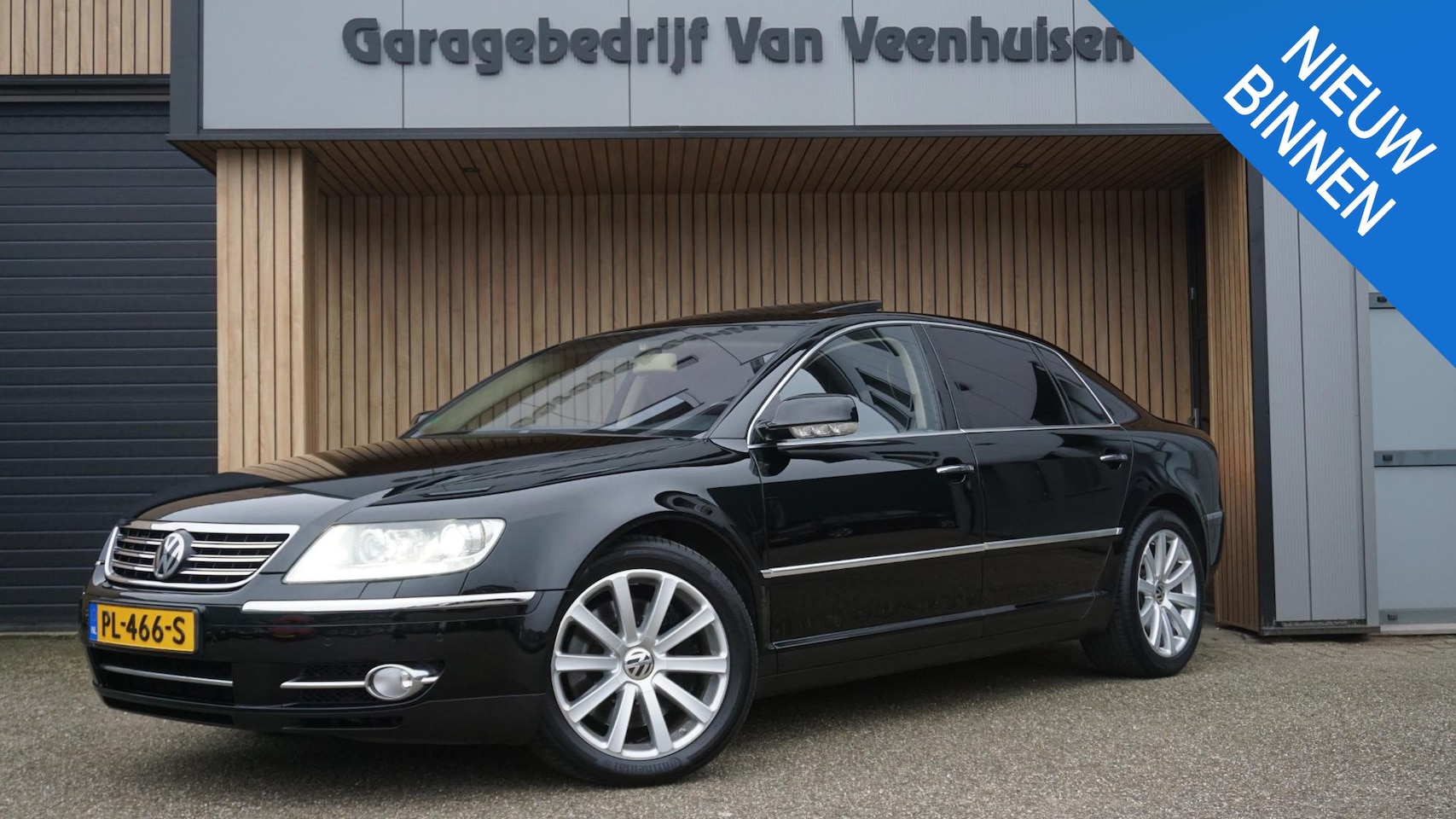 Volkswagen Phaeton - 6.0 W12 450PK Long Individual Schuif/kanteldak Luchtvering Leder stoelverwarming/koeling/M - AutoWereld.nl