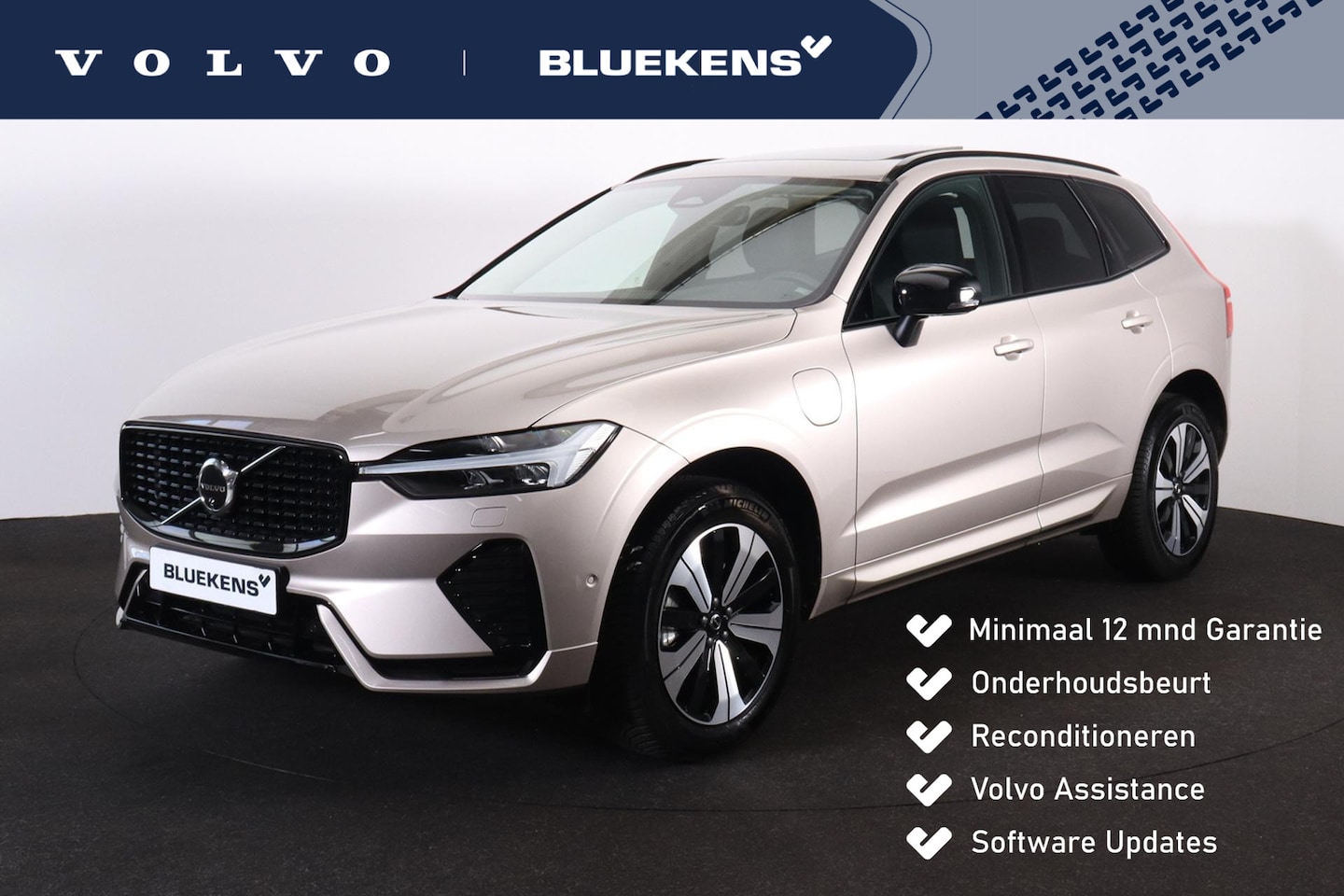 Volvo XC60 - T6 Recharge AWD Plus Dark - LONG RANGE - Panorama/schuifdak - IntelliSafe Assist & Surroun - AutoWereld.nl