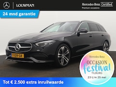 Mercedes-Benz C-klasse Estate - 180 Luxury Line | Memorypakket | Antidiefstalpakket GUARD 360° Plus | Warmtewerend, donker