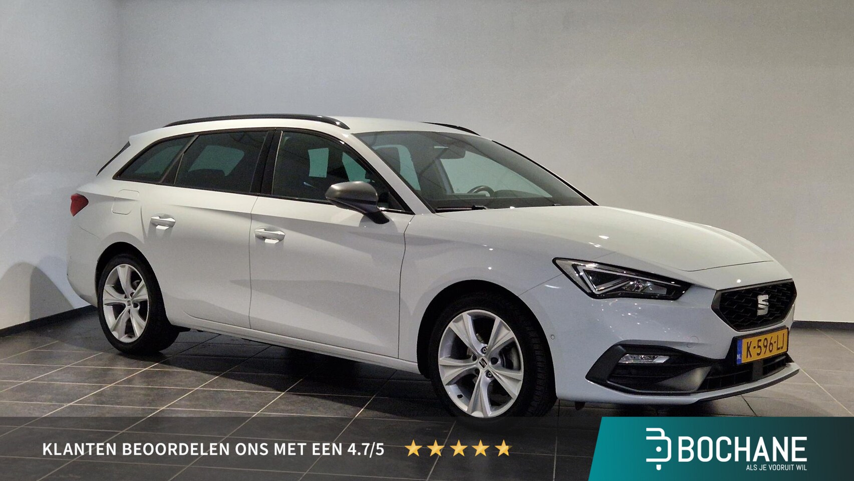 Seat Leon Sportstourer - 1.5 TSI FR Launch Edition | Camera | Keyless | Stoelverwarming - AutoWereld.nl