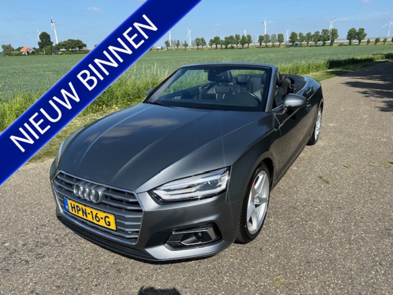 Audi A5 Cabriolet - 40 TFSI Design Pro Line Plus Adaptive CC Leer Enz - AutoWereld.nl