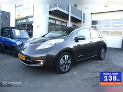 Nissan LEAF - Tekna 30 kWh 2016 33108km 1e eigenaar LUXE Vol leer, Navi, Airco, 360 camera