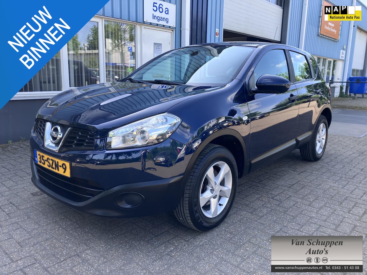 Nissan Qashqai - 1.6 Visia Airco Cruise Lmv - AutoWereld.nl