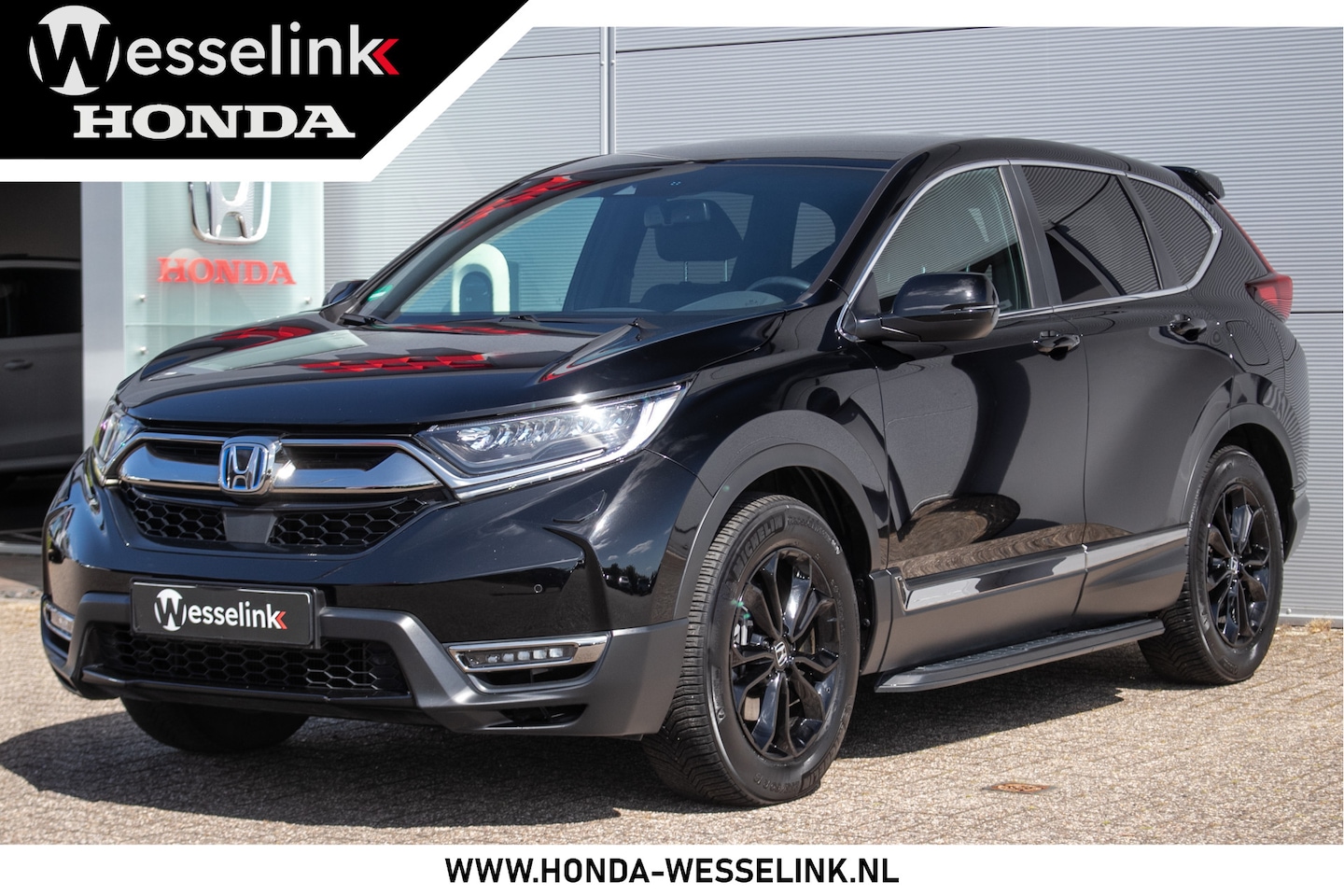 Honda CR-V - 2.0 e:HEV Sport-line Black Edition All-in rijklaarprijs | Dealerond. | Leder | Sportpack | - AutoWereld.nl