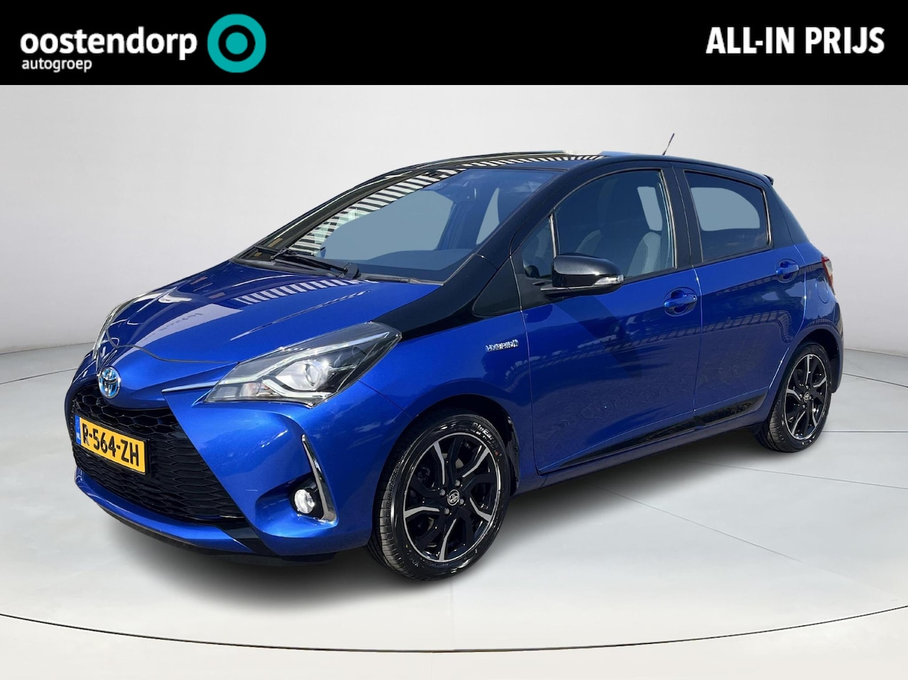 Toyota Yaris - 1.5 Hybrid Bi-Tone | Panoramadak | Fietsendragerbeugel | 16 inch LM-velgen | Keyless entry - AutoWereld.nl