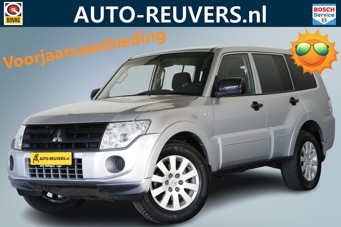 Mitsubishi Pajero - 3.2 DI-D Instyle 4WD / Grijs kenteken / Airco / Aut / Trekhaak - AutoWereld.nl