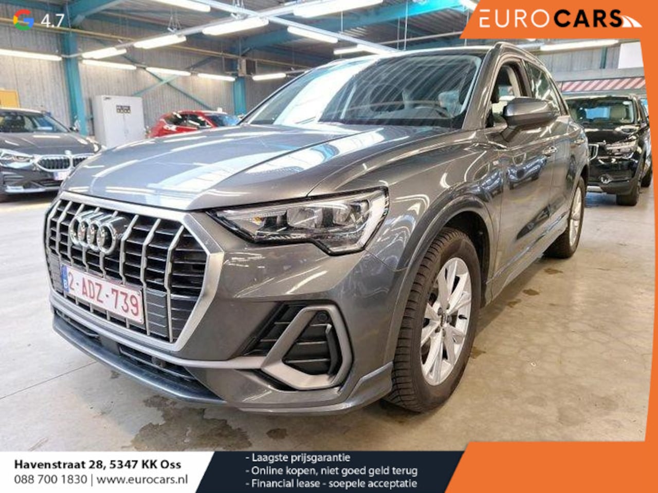 Audi Q3 - 35 TFSI S Line Climate control Adaptive cruise control Navigatie LED Trekhaak Panorama dak - AutoWereld.nl