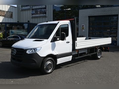 Mercedes-Benz Sprinter - 519 CDI L3 Pro Open laadbak 3500kg trekhaak, Navigatie met Smartphone integratie, Geveerde