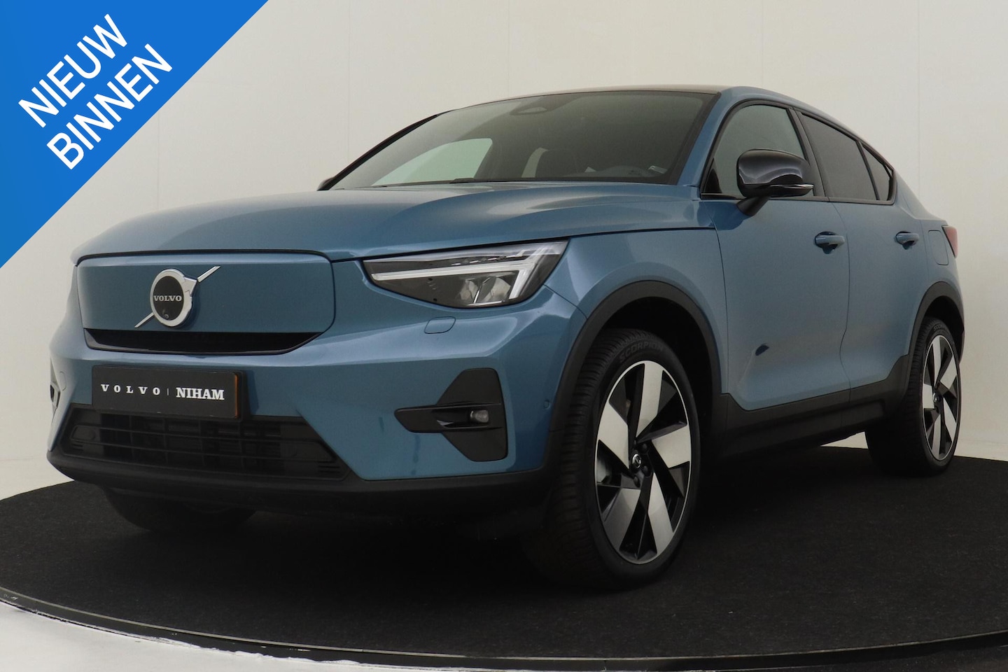 Volvo C40 - SINGLE MOTOR EXTENDED RANGE ULTIMATE 82 kWh -PANO.DAK|360°CAM|20"|WARMTEPOMP|HARMAN/KARDON - AutoWereld.nl